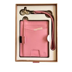 Pink Card Holder Wallet